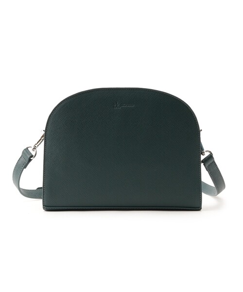 tk.TAKEO KIKUCHI（ティーケータケオキクチ）の「◆ラウンドショルダーバッグ（ショルダーバッグ・メンズ・ブラック系/モスグリーン系・00）」の4枚目の写真