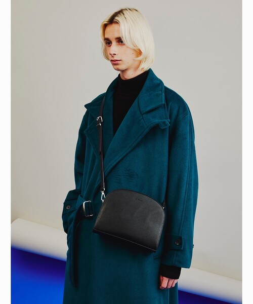 tk.TAKEO KIKUCHI（ティーケータケオキクチ）の「◆ラウンドショルダーバッグ（ショルダーバッグ・メンズ・ブラック系/モスグリーン系・00）」の19枚目の写真