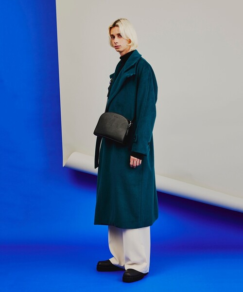 tk.TAKEO KIKUCHI（ティーケータケオキクチ）の「◆ラウンドショルダーバッグ（ショルダーバッグ・メンズ・ブラック系/モスグリーン系・00）」の21枚目の写真