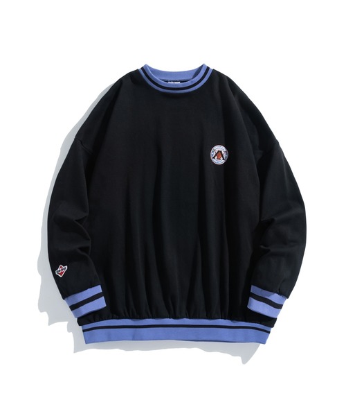 HOOK（フック）の「HUNTER×HUNTER×HOOK バックプリントボーダーリブ