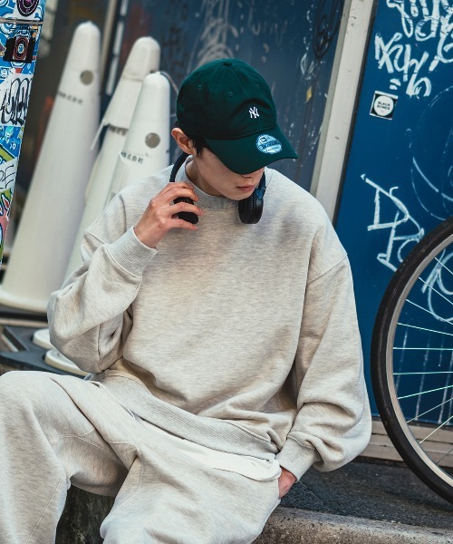 improves(インプローブス)の「【improves】13.4オンス ヘビーウエイト クルーネック 裏起毛 スウェット トレーナー(スウェット・メンズ・ブラック/オートミール・MEDIUM/LARGE/X-LARGE)」の7枚目の写真