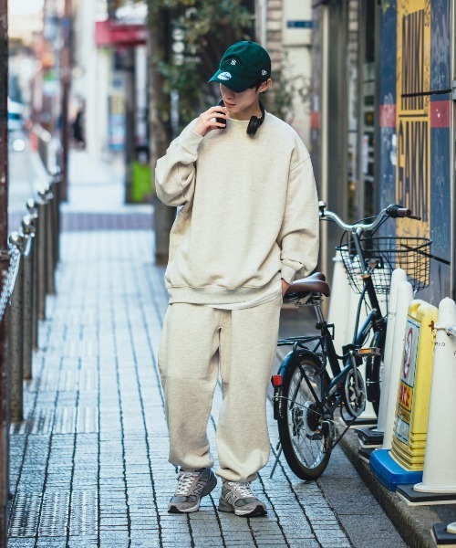 improves(インプローブス)の「【improves】13.4オンス ヘビーウエイト クルーネック 裏起毛 スウェット トレーナー(スウェット・メンズ・ブラック/オートミール・MEDIUM/LARGE/X-LARGE)」の8枚目の写真