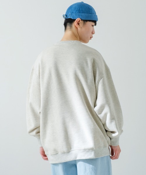 improves(インプローブス)の「【improves】13.4オンス ヘビーウエイト クルーネック 裏起毛 スウェット トレーナー(スウェット・メンズ・ブラック/オートミール・MEDIUM/LARGE/X-LARGE)」の13枚目の写真