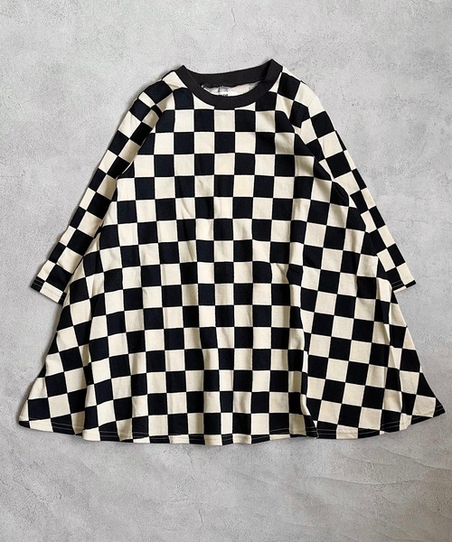 HOGAN RANCH WEAR(ホーガンランチウエア)の「ウラケキャンディーペーパーワンピース(90~140cm)(ワンピース・キッズ・レッド/ブラック/マルチ・90/100/110/120/130/140)」の8枚目の写真