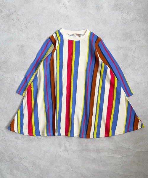 HOGAN RANCH WEAR(ホーガンランチウエア)の「ウラケキャンディーペーパーワンピース(90~140cm)(ワンピース・キッズ・レッド/ブラック/マルチ・90/100/110/120/130/140)」の6枚目の写真