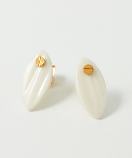 collex（コレックス）の「【Vesna Garic/ヴェスナガリック】 ヴィッシーピアス ⅰ（ピアス（両耳用）・レディース・ホワイト/グリーン・フリー）」の14枚目の写真