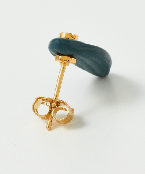 collex（コレックス）の「【Vesna Garic/ヴェスナガリック】 ヴィッシーピアス ⅰ（ピアス（両耳用）・レディース・ホワイト/グリーン・フリー）」の9枚目の写真