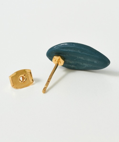 collex（コレックス）の「【Vesna Garic/ヴェスナガリック】 ヴィッシーピアス ⅰ（ピアス（両耳用）・レディース・ホワイト/グリーン・フリー）」の10枚目の写真