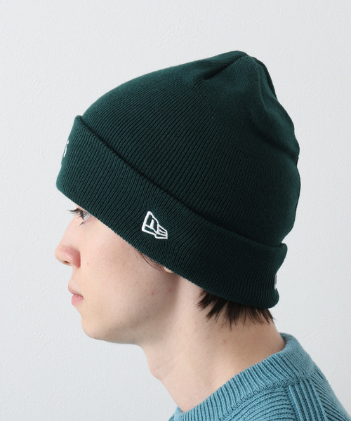 NEWERA EK COLLECTION（ニューエライーケーコレクション）の「【NEWERA×JS / ニューエラ】CUFF KNIT（ハット・メンズ・ブラック/グリーン/ベージュ・FREE）」の6枚目の写真