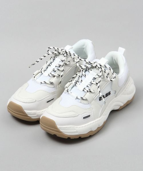 JEANASIS（ジーナシス）の「23.65 V2スニーカー/171310（スニーカー・レディース・ホワイト/ホワイト系その他・LARGE）」の2枚目の写真