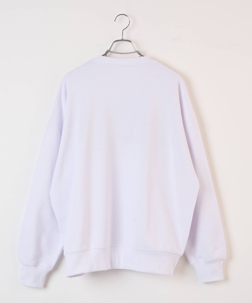 WEGO（ウィゴー）の「WEGO/アクセ付きグラフィックプルオーバー（スウェット・メンズ・マスタード/グレー系その他/ブラック/ホワイト・LARGE/MEDIUM）」の17枚目の写真