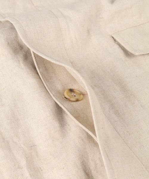 SETTO（セット）の「LEAF COAT：ステンカラーコート（ステンカラーコート・レディース・キナリ/ブラック・M/S/L）」の12枚目の写真