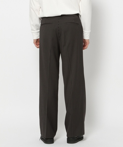 Dストライプワイドトラウザー(HARE)