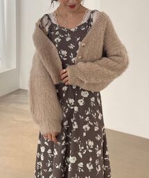 MAJESTIC LEGON（マジェスティックレゴン）の「Fluffyショートカーディガン（ニット/セーター）」