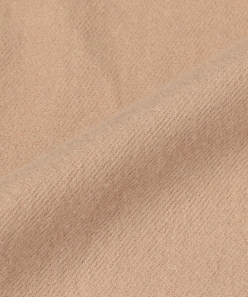 SHIPS（シップス）の「*〈手洗い可能〉ユニセックスロゴストール◆（ストール/ショール・レディース・ライトブルー/ブラック/オフホワイト/ベージュ/ピンク/グレー・ONE SIZE）」の12枚目の写真