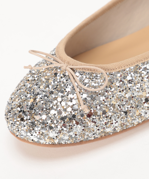 LE TALON（ルタロン）の「ラウンドグリッターバレエ（バレエシューズ・レディース・モスグリーン/ブロンズ・23cm/23.5cm/24cm/24.5cm/25.5cm/25cm/21/22cm/22.5cm/21.5）」の11枚目の写真