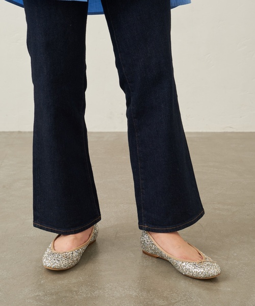 LE TALON（ルタロン）の「ラウンドグリッターバレエ（バレエシューズ・レディース・モスグリーン/ブロンズ・23cm/23.5cm/24cm/24.5cm/25.5cm/25cm/21/22cm/22.5cm/21.5）」の15枚目の写真