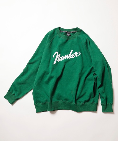 NUMBER (N)INE(ナンバーナイン)の「Number⑨ PULLOVER SWEATSHIRT(スウェット・メンズ・トップグレー/グリーン/ダークグレー/ブラック・2/3/4)」の4枚目の写真