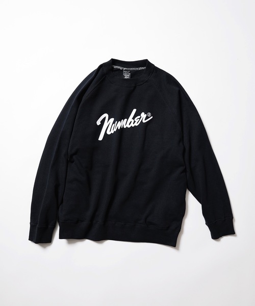 NUMBER (N)INE(ナンバーナイン)の「Number⑨ PULLOVER SWEATSHIRT(スウェット・メンズ・トップグレー/グリーン/ダークグレー/ブラック・2/3/4)」の1枚目の写真