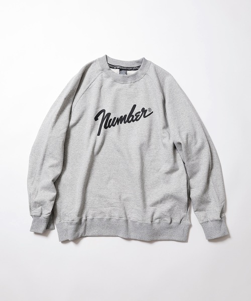 NUMBER (N)INE(ナンバーナイン)の「Number⑨ PULLOVER SWEATSHIRT(スウェット・メンズ・トップグレー/グリーン/ダークグレー/ブラック・2/3/4)」の3枚目の写真