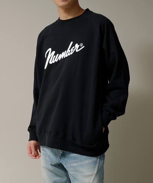 NUMBER (N)INE(ナンバーナイン)の「Number⑨ PULLOVER SWEATSHIRT(スウェット・メンズ・トップグレー/グリーン/ダークグレー/ブラック・2/3/4)」の19枚目の写真