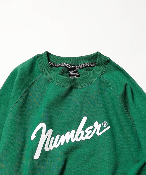 NUMBER (N)INE(ナンバーナイン)の「Number⑨ PULLOVER SWEATSHIRT(スウェット・メンズ・トップグレー/グリーン/ダークグレー/ブラック・2/3/4)」の14枚目の写真