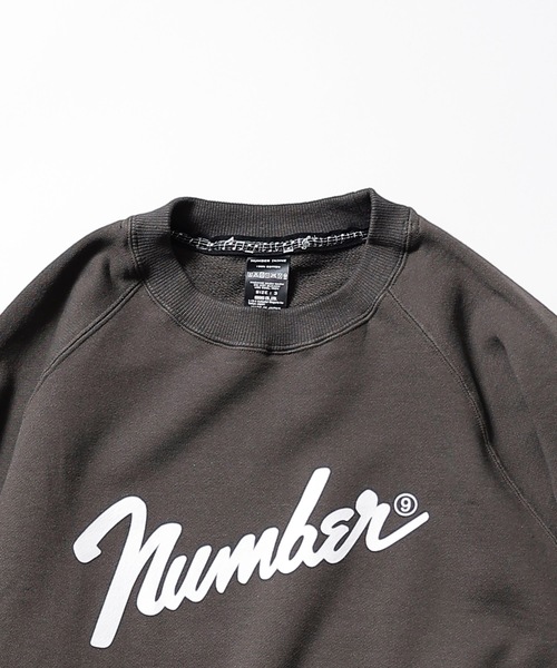 NUMBER (N)INE(ナンバーナイン)の「Number⑨ PULLOVER SWEATSHIRT(スウェット・メンズ・トップグレー/グリーン/ダークグレー/ブラック・2/3/4)」の8枚目の写真