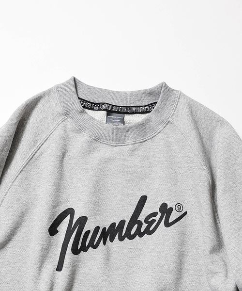 NUMBER (N)INE(ナンバーナイン)の「Number⑨ PULLOVER SWEATSHIRT(スウェット・メンズ・トップグレー/グリーン/ダークグレー/ブラック・2/3/4)」の11枚目の写真