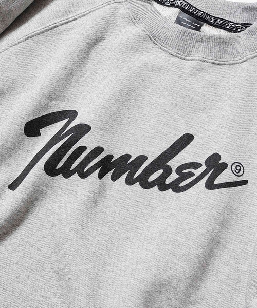 NUMBER (N)INE(ナンバーナイン)の「Number⑨ PULLOVER SWEATSHIRT(スウェット・メンズ・トップグレー/グリーン/ダークグレー/ブラック・2/3/4)」の12枚目の写真