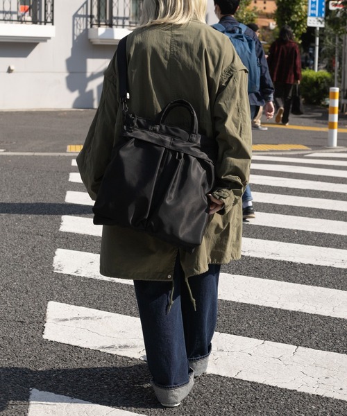 WEGO(ウィゴー)の「WEGO/ヘルメットバッグ(ショルダーバッグ・メンズ・カーキ/ブラック・FREE)」の9枚目の写真