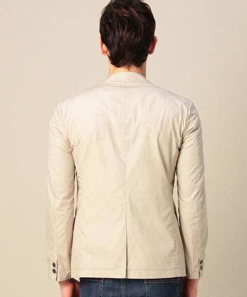 BEAUTY&YOUTH UNITED ARROWS（ビューティーアンドユースユナイテッドアローズ）の「BY 2ボタン ライトコットンジャケット◆（テーラードジャケット・メンズ・ベージュ/ネイビー・MEDIUM/X-LARGE/SMALL/LARGE）」の6枚目の写真