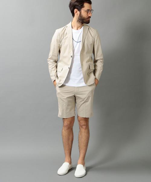 BEAUTY&YOUTH UNITED ARROWS（ビューティーアンドユースユナイテッドアローズ）の「BY 2ボタン ライトコットンジャケット◆（テーラードジャケット・メンズ・ベージュ/ネイビー・MEDIUM/X-LARGE/SMALL/LARGE）」の11枚目の写真