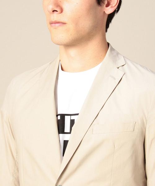 BEAUTY&YOUTH UNITED ARROWS（ビューティーアンドユースユナイテッドアローズ）の「BY 2ボタン ライトコットンジャケット◆（テーラードジャケット・メンズ・ベージュ/ネイビー・MEDIUM/X-LARGE/SMALL/LARGE）」の12枚目の写真