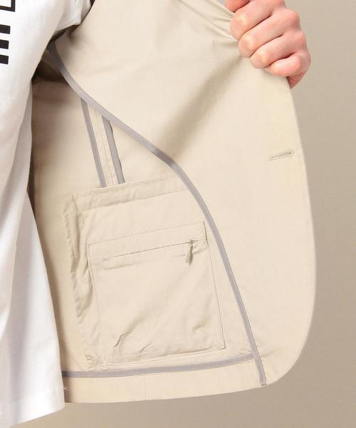 BEAUTY&YOUTH UNITED ARROWS（ビューティーアンドユースユナイテッドアローズ）の「BY 2ボタン ライトコットンジャケット◆（テーラードジャケット・メンズ・ベージュ/ネイビー・MEDIUM/X-LARGE/SMALL/LARGE）」の9枚目の写真