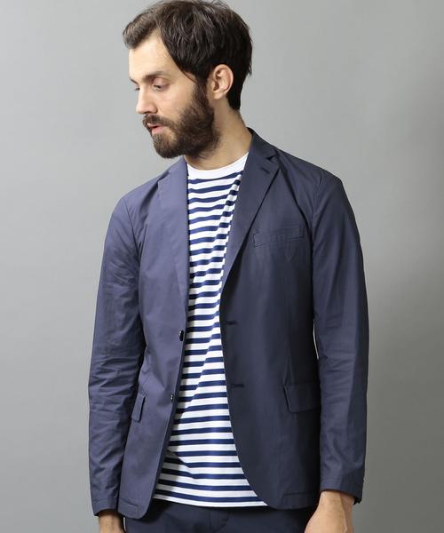 BEAUTY&YOUTH UNITED ARROWS（ビューティーアンドユースユナイテッドアローズ）の「BY 2ボタン ライトコットンジャケット◆（テーラードジャケット・メンズ・ベージュ/ネイビー・MEDIUM/X-LARGE/SMALL/LARGE）」の15枚目の写真