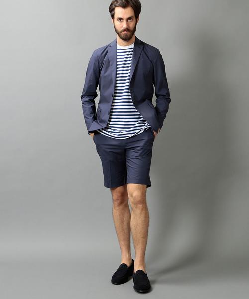 BEAUTY&YOUTH UNITED ARROWS（ビューティーアンドユースユナイテッドアローズ）の「BY 2ボタン ライトコットンジャケット◆（テーラードジャケット・メンズ・ベージュ/ネイビー・MEDIUM/X-LARGE/SMALL/LARGE）」の17枚目の写真