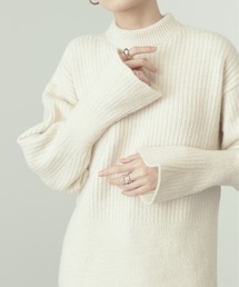 N.（N. Natural Beauty Basic） | ◆フレアスリーブリブニット(ニット/セーター)