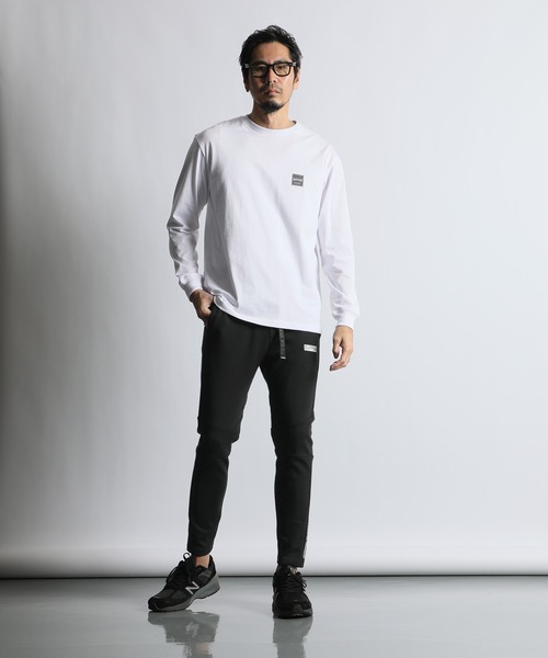 マーク&ロナ T LINE ストレッチジップブルゾン F/ML B/スカル