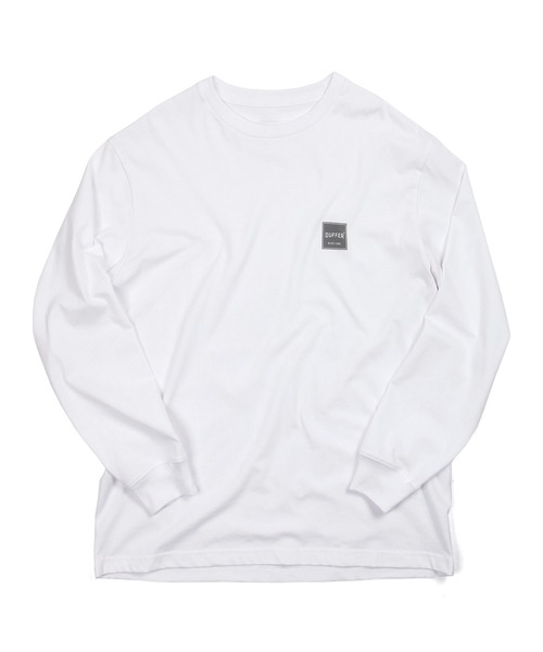 DUFFER EMBOSS LOGO SMOOTH CREW吸湿速乾 The DUFFER of ST.GEORGE（ザダファーオブセントジョージ）の