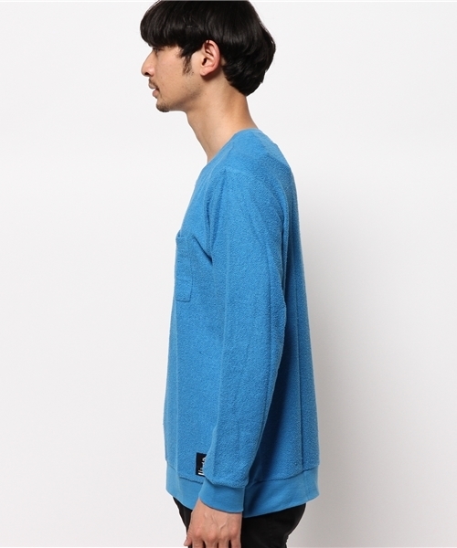 OUTLET(アウトレット)の「【CIAOPANIC TYPY】ベビーパイルクループルオーバー(Tシャツ/カットソー・メンズ・ブルー・MEDIUM/LARGE/SMALL)」の5枚目の写真