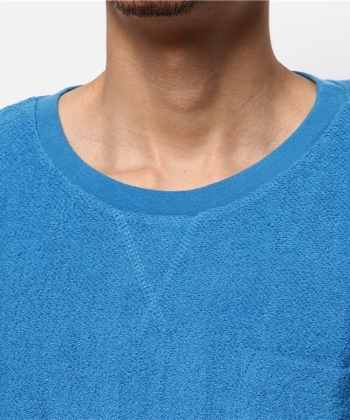 OUTLET(アウトレット)の「【CIAOPANIC TYPY】ベビーパイルクループルオーバー(Tシャツ/カットソー・メンズ・ブルー・MEDIUM/LARGE/SMALL)」の7枚目の写真