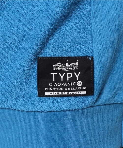 OUTLET(アウトレット)の「【CIAOPANIC TYPY】ベビーパイルクループルオーバー(Tシャツ/カットソー・メンズ・ブルー・MEDIUM/LARGE/SMALL)」の10枚目の写真