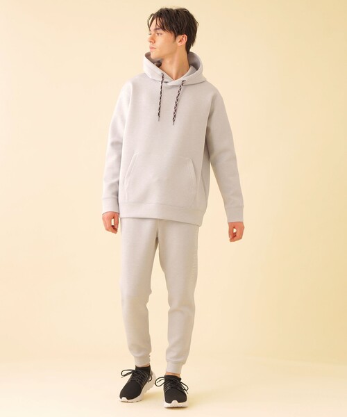 CB CRESTBRIDGE(シービークレストブリッジ)の「【Unisex】チェックコードダンボールニットフーディー(パーカー・メンズ・ネイビー/グレー系その他・2/1/3)」の19枚目の写真