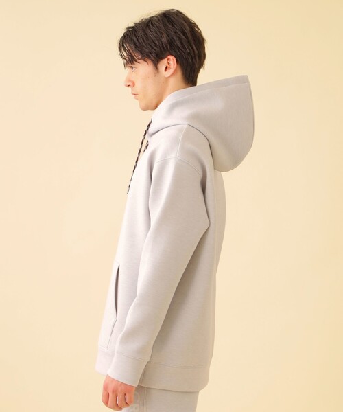 CB CRESTBRIDGE(シービークレストブリッジ)の「【Unisex】チェックコードダンボールニットフーディー(パーカー・メンズ・ネイビー/グレー系その他・2/1/3)」の18枚目の写真