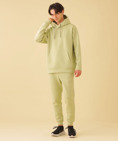 CB CRESTBRIDGE(シービークレストブリッジ)の「【Unisex】チェックコードダンボールニットフーディー(パーカー・メンズ・ネイビー/グレー系その他・2/1/3)」の7枚目の写真