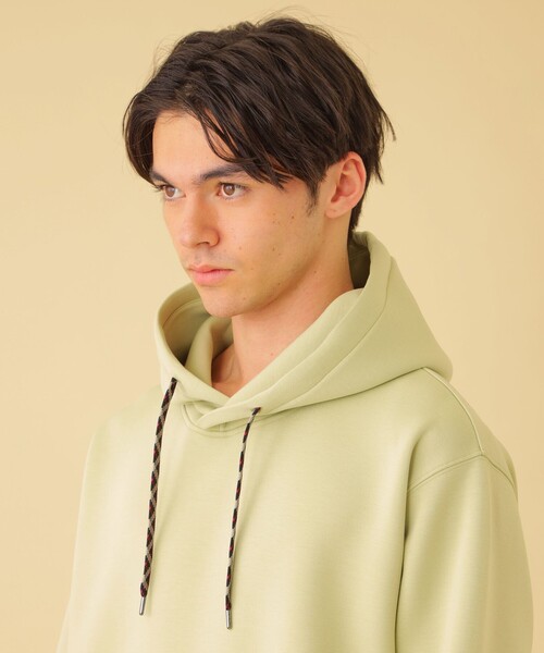 CB CRESTBRIDGE(シービークレストブリッジ)の「【Unisex】チェックコードダンボールニットフーディー(パーカー・メンズ・ネイビー/グレー系その他・2/1/3)」の4枚目の写真