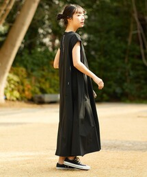 FREAK'S STORE | THOUSAND MILE × FREAK'S STORE/サウザンドマイル フレンチスリーブフレアワンピース(ワンピース)