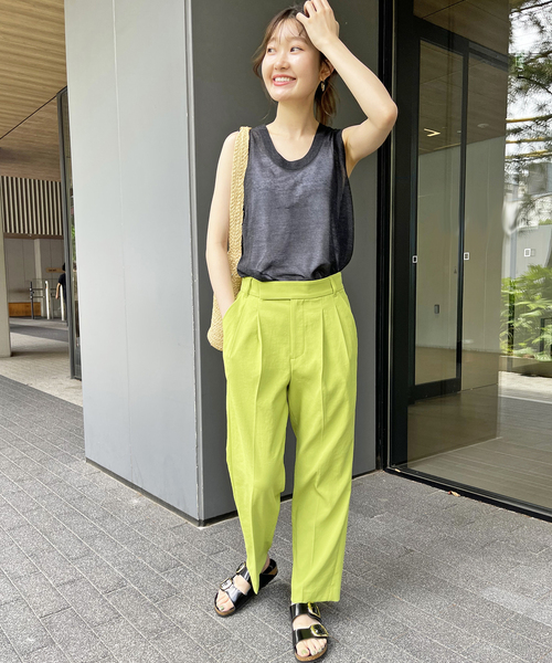 Spick & Span サテンイージーパンツ 38 Spick & Span」 パンツ 38