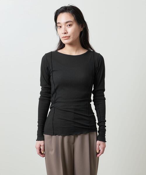 テレコクルーネックカットソー MARW UNITED ARROWS（マルゥ ユナイテッドアローズ）の「＜MARW