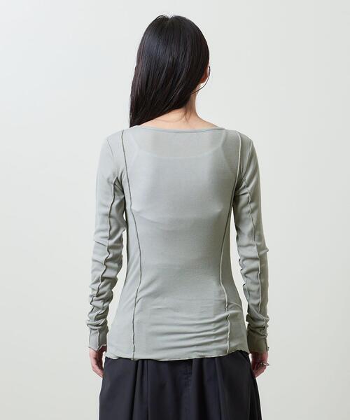 テレコクルーネックカットソー MARW UNITED ARROWS（マルゥ ユナイテッドアローズ）の「＜MARW